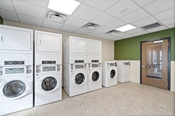 Community laundry room 